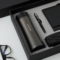 Coffret Cadeau d'Affaires Élégant : Mug Isotherme Lock&Lock, Parapluie, Carnet (Modèle Métal 029) – Idéal pour Événements d'Entreprise et Galas Annuels