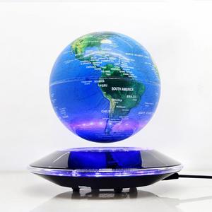 Custom Magnetic Levitating Globe <b>Floating</b> LED Earth with Wireless Light for Office Home Decor Bulk OEM <b>Desk</b> Accessory - Product Image 4