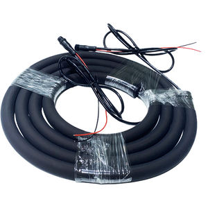 D22 3D 360 degrés flexible programmable rvb pixel 2*84leds 5050 rvb ws2811/ucs1903 noir 360 degrés néon pixel led bande - Product Image 1