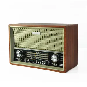 Eletree della decorazione della Casa retro radio portatile am fm sw vintage antico senza fili della radio del usb EL-2002