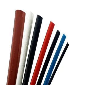 High temp wire insulation sleeve copper insulation pipe glass sleeving