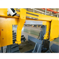Machine à scier à ruban CNC automatique pour acier sectionnel Raintech pour la découpe d'acier de construction