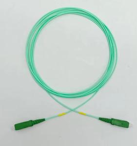 Câble de fibre optique FTTH Jarretière Aqua G657A2 1,6 mm 3,5 m SCAPC Simplex SM SX Vert 4 m SCAPC Fibra Optical Patch Card - Product Image 4