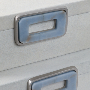 Scatole Decorative in Camoscio con Coperchio, Organizzatore Moderno per Casa, Ufficio e Soggiorno - Product Image 6