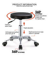 Chaise industrielle ESD en mousse PU à base métallique pour laboratoire, vente directe usine, chaises pour salle blanche