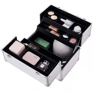 Bán buôn chuyên nghiệp hợp kim nhôm trang điểm trường hợp cho vẻ đẹp & chăm sóc cá nhân Nail tóc Tattoo hộp công cụ - Product Image 2