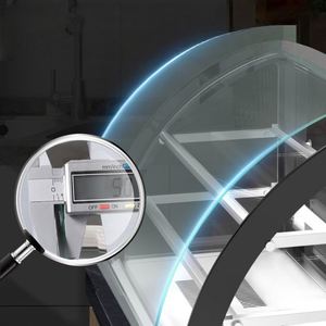 ตู้อุ่นพิซซ่าแบบปรับแต่งได้สองชั้น 820 วัตต์ พร้อมประตูเลื่อน ควบคุมอุณหภูมิแม่นยำ ใช้สำหรับร้านเบเกอรี่/ชีส/ไก่ทอด - Product Image 4