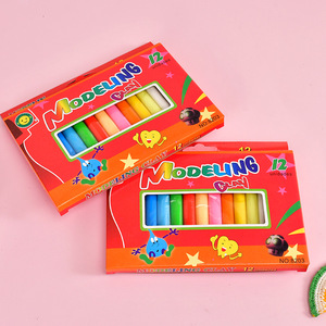 Cartón <span class=keywords><strong>de</strong></span> 12 Colores Exportación Protección ambiental Goma Arcilla <span class=keywords><strong>Plastilina</strong></span> Juguetes educativos para niños - Product Image 4