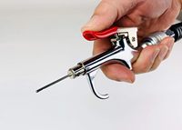 Ensemble de soufflettes à buse d'air de qualité supérieure avec connexion à 2 voies Kit de 5 pièces pour le gonflage et le dépoussiérage de l'air