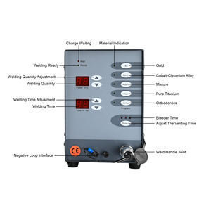 Solda jóias permanente Jóias ouro e prata Máquina solda ponto liga titânio aço inoxidável - Product Image 4
