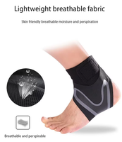 Attelle de cheville sportive réglable avec compression, soutien de la cheville, sangle de soulagement de la douleur tendineuse, bandages pour entorses du pied, blessures, basketball