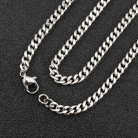Chaîne cubaine Miani fine et soignée en acier inoxydable plaqué or 18 carats, collier ras-du-cou à maillons fins pour hommes et femmes, style hip-hop