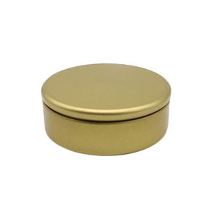 Caja de hojalata directa de fábrica de 250ml, lata de Metal de 250ml para <span class=keywords><strong>Playdoh</strong></span>, insignia de vela de cera para coche, Chocolate, caramelo, almacenamiento de aperitivos, Impresión de logotipo - Product Image 3