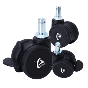 <span class=keywords><strong>Roulettes</strong></span> de <span class=keywords><strong>meubles</strong></span> en nylon entièrement plastique anti-torsion de 2 pouces <span class=keywords><strong>pour</strong></span> chaises de bureau, chaises d'école et bureaux - Product Image 6