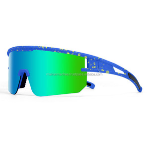 Las mejores gafas polarizadas de ciclismo antiniebla Retro americanas, 27 colores para hombres y mujeres, gafas de sol deportivas personalizadas Uv400 Viperes - Product Image 5
