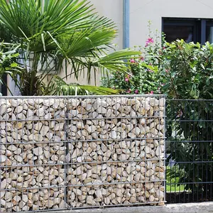 Gabion giỏ hàng rào mạ kẽm 6mm 100mm x 100mm