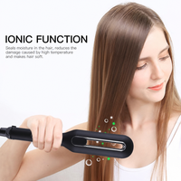 Lisseur professionnel pour cheveux avec plaques en céramique, chauffage PTC, écran LCD, température multiple, pour salon, maison, hôtel