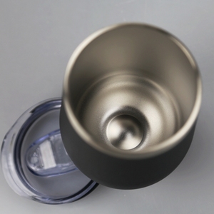 Ausverkauf Doppelwandiger Kaffee-Isolierbecher 12oz Edelstahl Eierbecher für Kaffee Wein Wasser Bier - Product Image 5