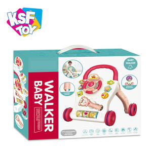 Meilleures ventes KSF, poussette musicale électrique amusante pour l'éducation précoce, trotteur pour bébé en plastique, 0-6 <span class=keywords><strong>mois</strong></span>, unisexe - Product Image 5