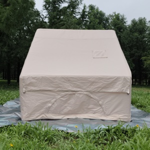2025 Nueva tienda familiar para exteriores <span class=keywords><strong>PL</strong></span> 420D tela Oxford impermeable apertura rápida inflable integrado techo Ridge portátil Camping - Product Image 4