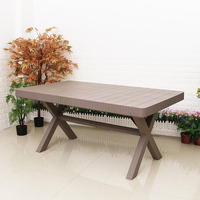 Table d'extérieur en rotin, plastique, offre spéciale,