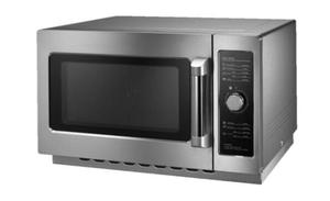 <span class=keywords><strong>Microondas</strong></span> Comercial de Acero Inoxidable de 1000 Vatios con Gabinete de Acero Inoxidable y Cavidad de Horno. - Product Image 4