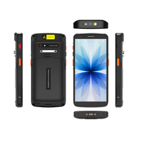 Terminal PDA portable Android 15, collecteur de données, caméra 13MP, Wi-Fi, scanner de codes-barres 2D, 4 Go/64 Go RAM/ROM, écran 6 pouces, GPS, stock disponible