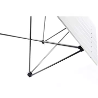 Table de camping pliable compacte et légère de haute qualité, en aluminium, design moderne, mobilier d'extérieur Jianfeng