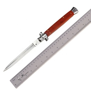 OK-4025 Vendita Diretta dalla Fabbrica Coltello a Scatto Tattico Padrino AKC Mafia Italiana Big Boy da 33 cm per Autodifesa e Sopravvivenza - Product Image 6