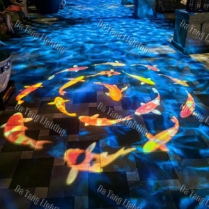 Projecteur de motifs personnalisés pour la projection de graphiques décoratifs sur les murs, les sols et les surfaces de bâtiments en extérieur - Product Image 6