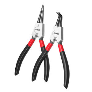 5 "7" 9 "13" CRV Bent Straight External Internal Circlip Pinces Set Snap Ring Spring Clip Tool - Product Image 2