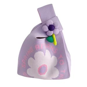 Sacs cadeaux haut de gamme pour festivals, mariages et anniversaires, avec motif floral, fermeture ouverte, deux poignées, en polyester - Product Image 5