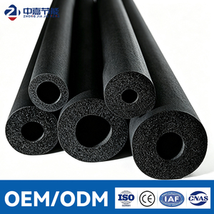 Cheap Excellent Quality PVC Rubber <b>Foam</b> Pipe <b>Insulation</b> for Water Heater Warehouse Use Eco-Friendly Fire Resistant - Product Image 1