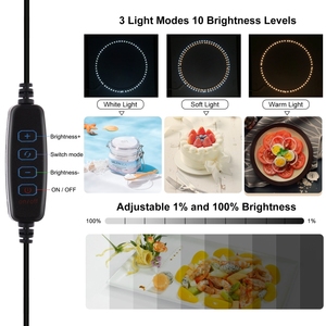 Article Vedette Kit Mini Studio <span class=keywords><strong>Photo</strong></span> Personnalisé 40cm, Boîte à Lumière LED Douce Pliable <span class=keywords><strong>pour</strong></span> Photographie avec Lightroom <span class=keywords><strong>pour</strong></span> Séances <span class=keywords><strong>Photo</strong></span> - Product Image 5