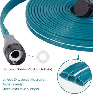 25ft düz bahçe sağanak hortum sulama yağmurlama - Product Image 2