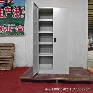 Office Filing <b>Cabinet</b> 4 Layers <b>Metal</b> <b>Lockable</b> Standing Type Durable For Office Use - Product Image 2