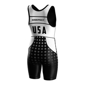 Vêtements de sport extensibles pour hommes, collants de lutte pour hommes, vêtements d'arts martiaux du fabricant, vente en gros - Product Image 4