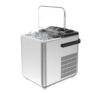 Macchina per il ghiaccio 12Kg/24h Freestanding automatico congelatore liquido generatore di ghiaccio macchina elettrodomestico