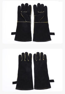 <span class=keywords><strong>Gants</strong></span> de soudage <span class=keywords><strong>Gants</strong></span> de travail <span class=keywords><strong>anti</strong></span>-brûlure épaissis en cuir de vachette résistant à la chaleur pour le soudage et le meulage - Product Image 6