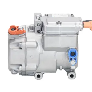14cc 12V xe điện điều hòa không khí máy nén R134a điều hòa không khí <span class=keywords><strong>AC</strong></span> A/C <span class=keywords><strong>Scroll</strong></span> máy nén cho xe ô tô điện COM - Product Image 4