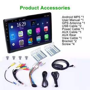 Lecteur multimédia Android pour voiture, <span class=keywords><strong>autoradio</strong></span> double DIN <span class=keywords><strong>moins</strong></span> <span class=keywords><strong>cher</strong></span> pour Sangyong Korando, lecteur vidéo multimédia avec navigation GPS - Product Image 3