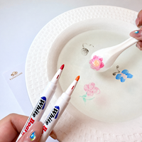 Ensemble de 8/12 stylos magiques pour dessin sur l'eau, peinture flottante, marqueur effaçable à sec pour tableau blanc, pour enfants