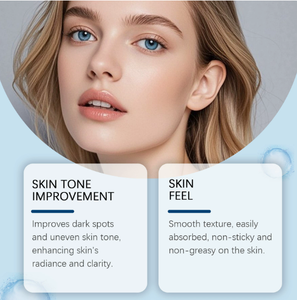 Crème éclaircissante pour la peau, texture légère, facile à absorber, hydratante et illuminatrice, crème de soin quotidienne pour le visage. - Product Image 3