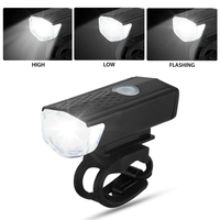 Luz LED USB Recargable para Bicicleta, Juego de Luces Delanteras y Traseras para Bicicleta de Montaña y Carretera, Linterna, Accesorios de Ciclismo