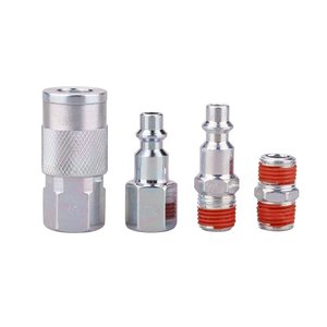 Dingyi 18-Piece Pneumatic Tool Set 3/8 PVC Hose Blow Gun Kit Air Compressor Accessories - Product Image 4