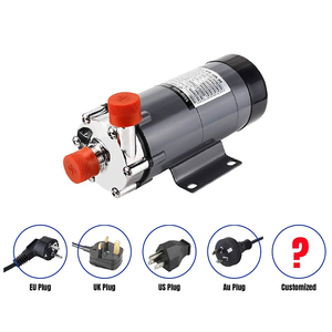 2025 MP-15RM 220V/110V cấp thực phẩm 304 thép không gỉ bơm từ tính nhiệt độ cao <span class=keywords><strong>120</strong></span> <span class=keywords><strong>Celsius</strong></span> 1/2 \ "cho nước nóng sản xuất bia OEM - Product Image 4