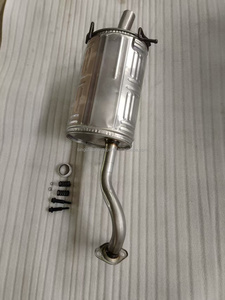 Silenciador trasero pulido con espejo de acero inoxidable al por mayor de fábrica para sistema de escape 2002-2008 2.0L 2.4L de - Product Image 2