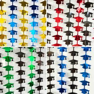 Érudit chapeau pluie soie rideau fête faveur pour la saison de remise des diplômes et événement décoration <span class=keywords><strong>fond</strong></span> mur porte rideau <span class=keywords><strong>docteur</strong></span> chapeau Style - Product Image 3