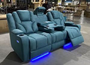 Frank Furniture Power Recliner <b>Sofa</b> Electric Adjustable European Style Home Office Wholesale - Product Image 2