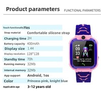 Reloj Inteligente para Niños Kidgame Q12Q19 Quinta Generación, Seis Relojes Inteligentes para Niños con Pantalla AMOLED, Diseño Cuadrado, Resistente al Agua
